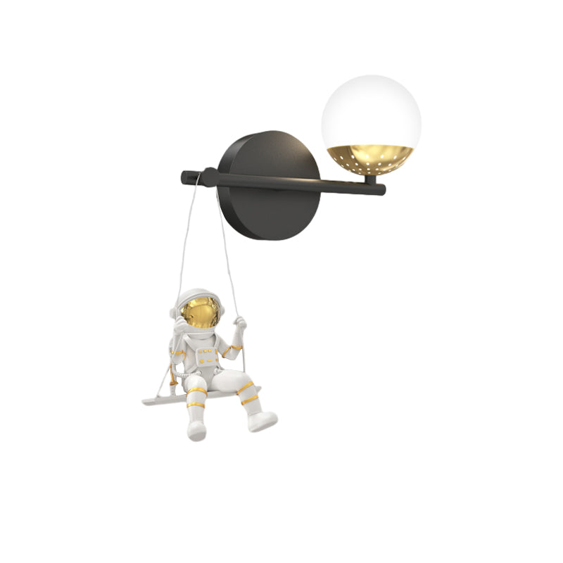 Acrylic Ball Resin Astronaut Decor Swing 3 Step Dimming Modern Wall Lights - Lighting > Wall Lights > Wall sconces - DINIBLO 