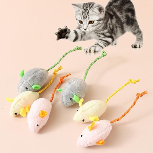 Plush Cat Toys Mouse - Cat Toys - DINIBLO 