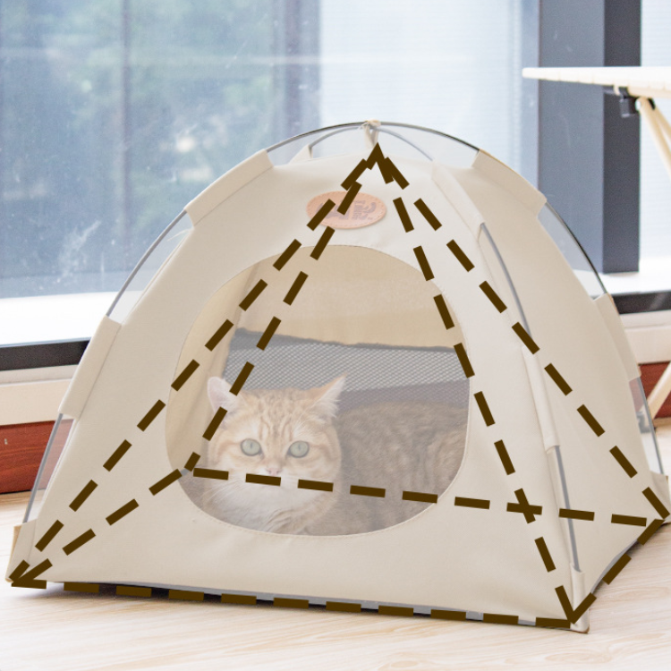 Foldable Cat Tent Bed - Cat Beds - DINIBLO 