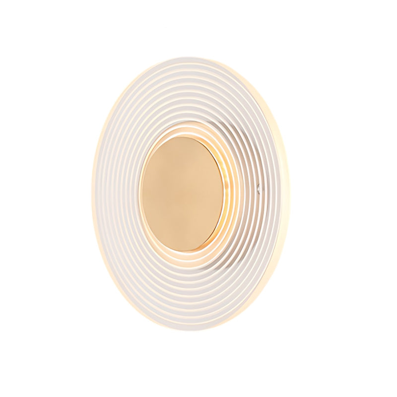 Round Stripes Grid Pattern Acrylic LED Simple Creative Modern Wall Lamp - Lighting > Wall Lights > Wall sconces - DINIBLO 