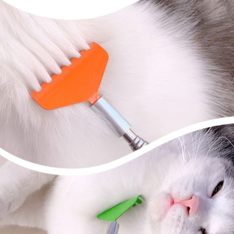 Cats Itch Scratching Retractable Scratcher - Pet Combs & Brushes - DINIBLO 