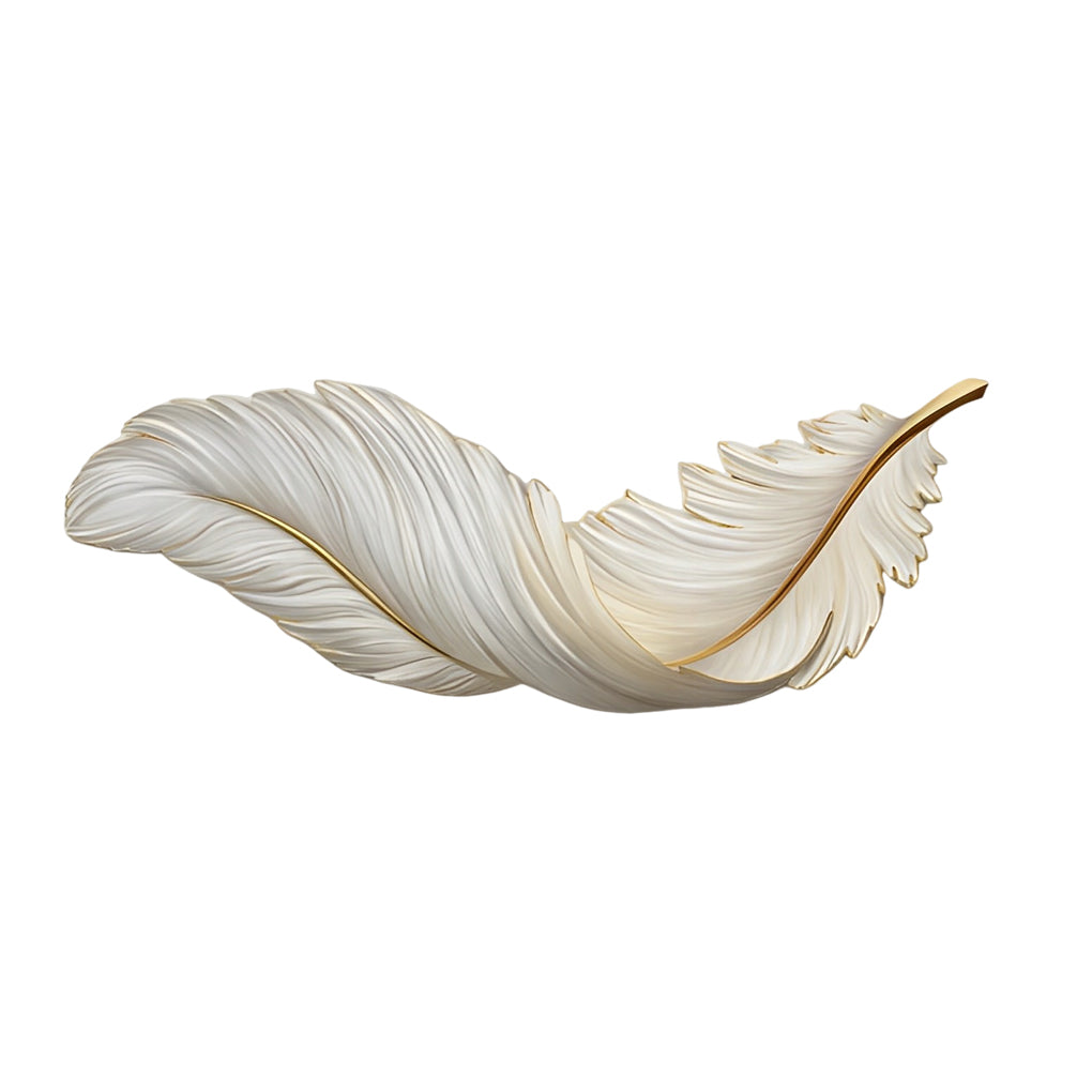 Luxury Creative Feathers USB DC5V Remote Control LED Modern Wall Lights - Lighting > Wall Lights > Wall sconces - DINIBLO 