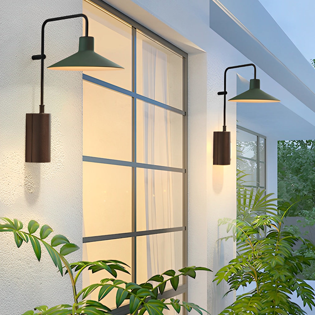 Waterproof LED Creative Modern Outdoor Wall Lamp Swing Arm Wall Sconces - Lighting > Wall Lights > Swing Arm Wall Sconces - DINIBLO 