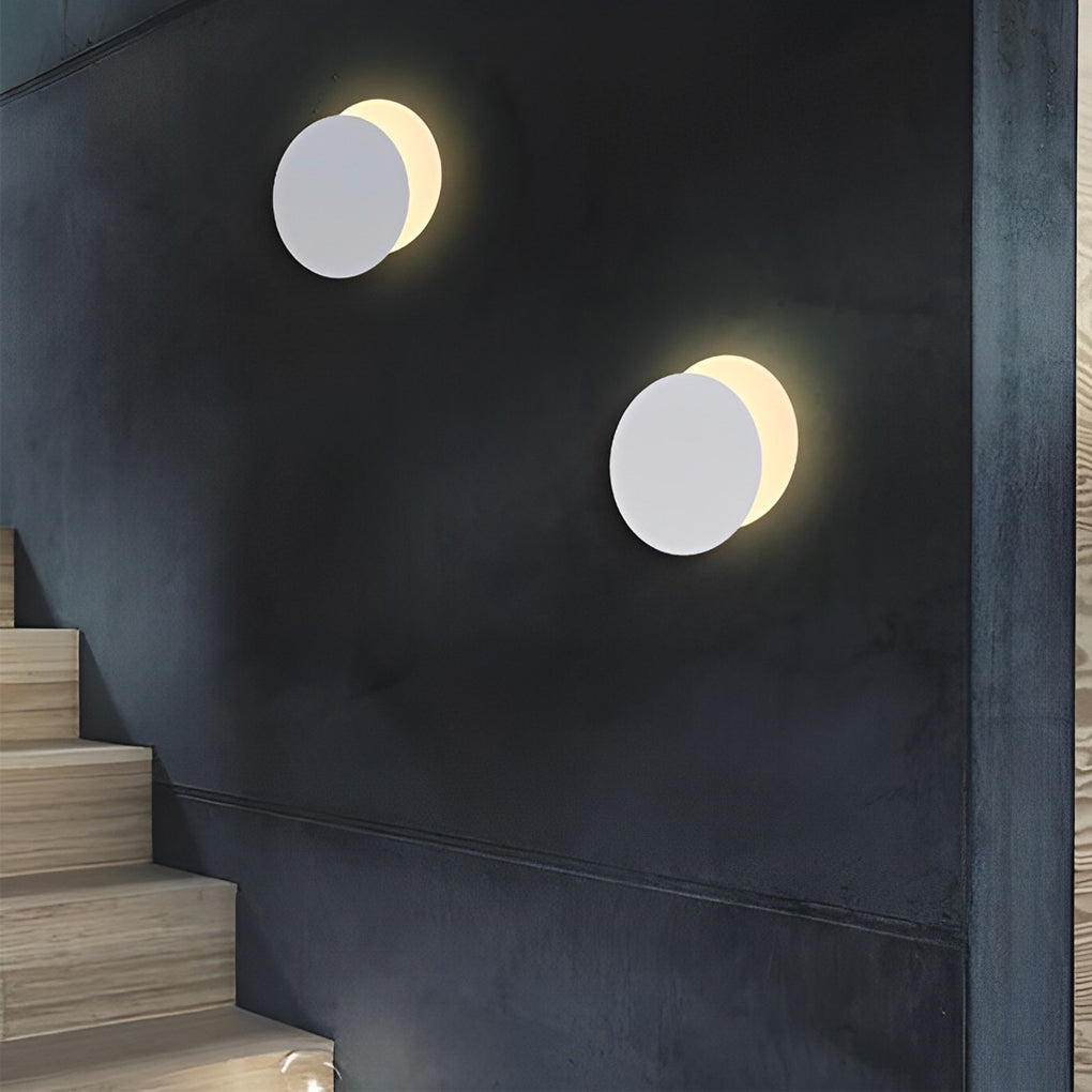 360° Rotatable Round LED Modern Wall Lamp Decorative Wall Sconce Lighting - Lighting > Wall Lights > Wall sconces - DINIBLO 