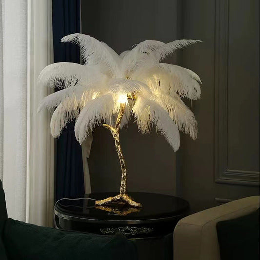 Lucas Palm Tree Table Lamp - Table Lamps - DINIBLO 