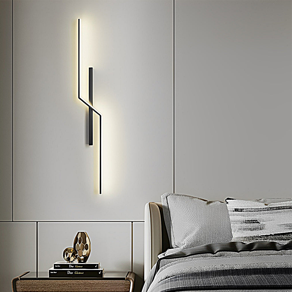 Lines Creative LED Modern Minimalist Wall Lamp Decorative Wall Sconces Lighting - Lighting > Wall Lights > LED Wall Lights - DINIBLO 