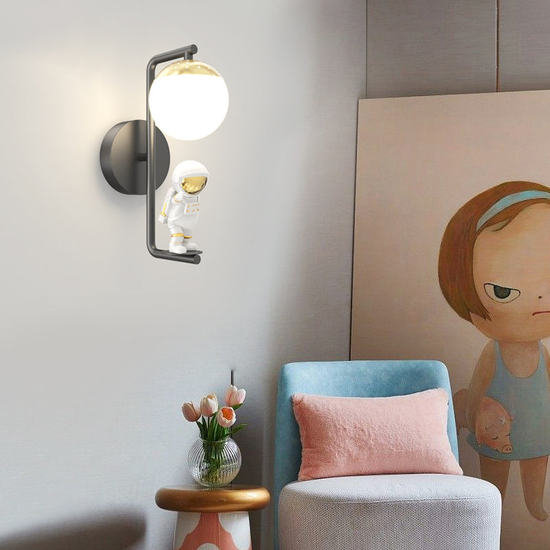 Cartoon Astronaut Decor Three Step Dimming Modern LED Wall Lights Fixture - Lighting > Wall Lights > Wall sconces - DINIBLO 