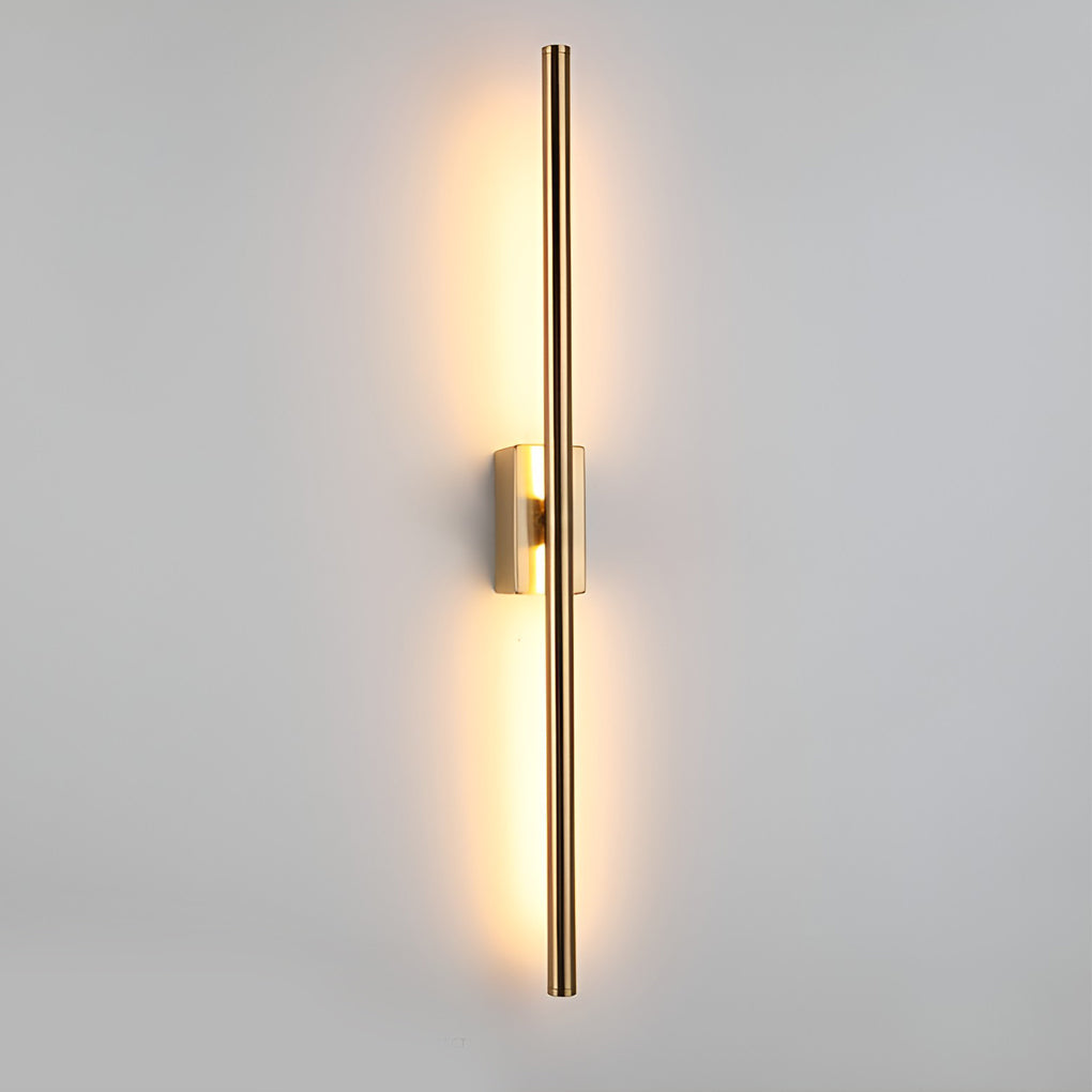 Electroplated Metal Strip LED Modern Wall Sconce Lighting Wall Lamp - Lighting > Wall Lights > LED Wall Lights - DINIBLO 