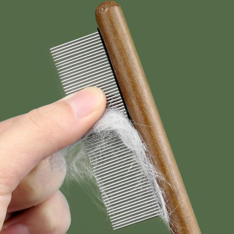 Pet Hair Removal Comb Flea Comb - Pet Combs & Brushes - DINIBLO 