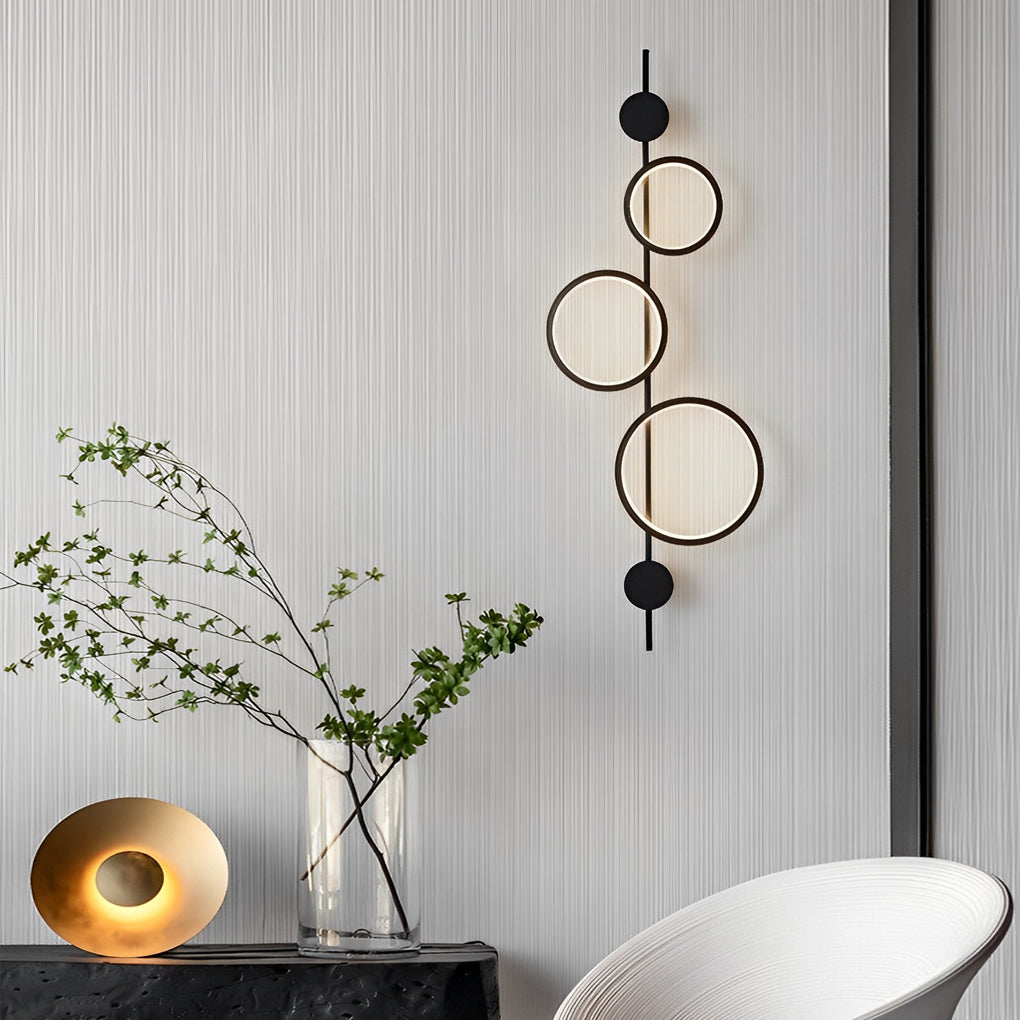 Circles Strips Creative LED Modern Decorative Wall Sconces Lighting - Lighting > Wall Lights > Wall sconces - DINIBLO 