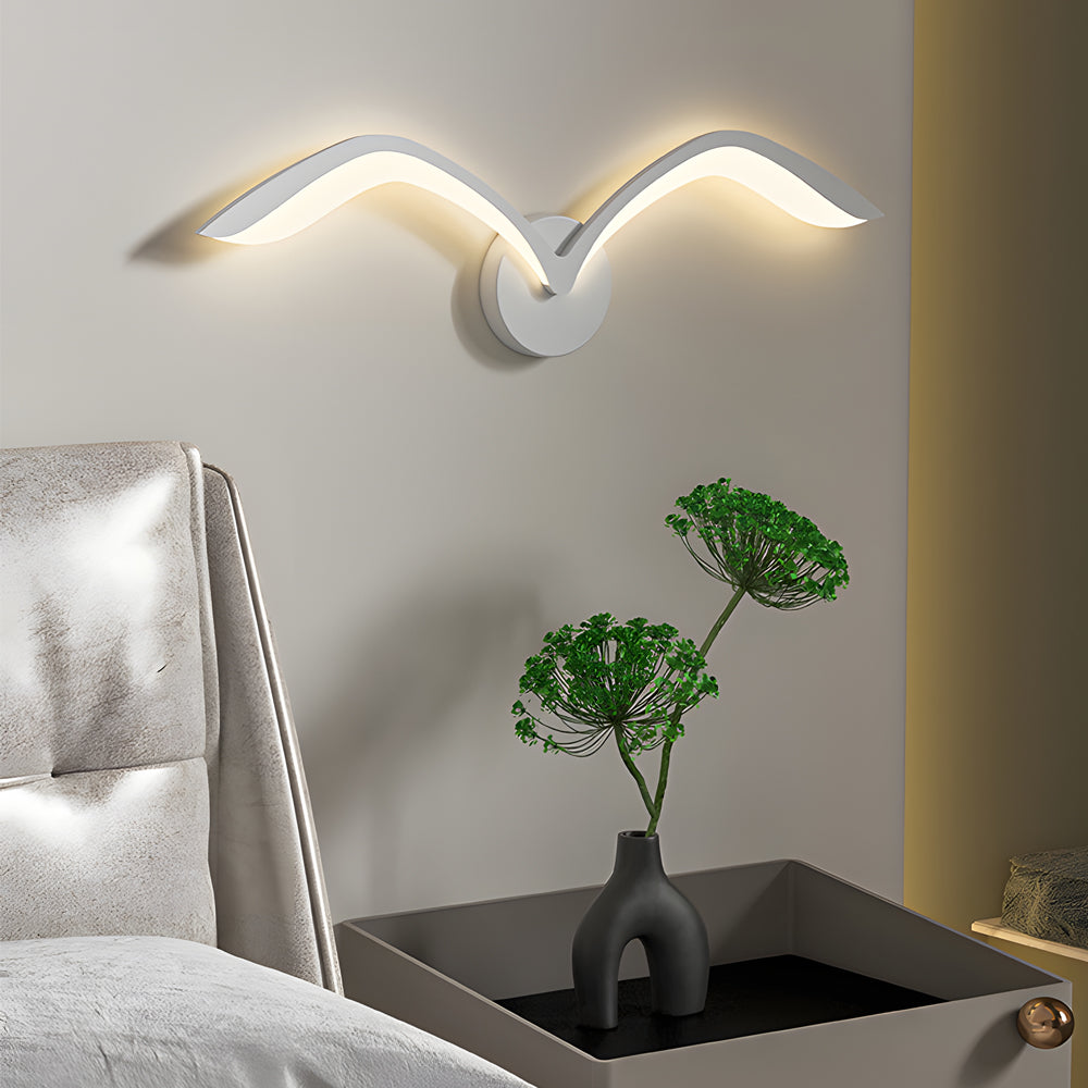 Modern Seagull LED Wall Sconce - Nordic Acrylic Wing Design - Lighting > Wall Lights > Wall sconces - DINIBLO 