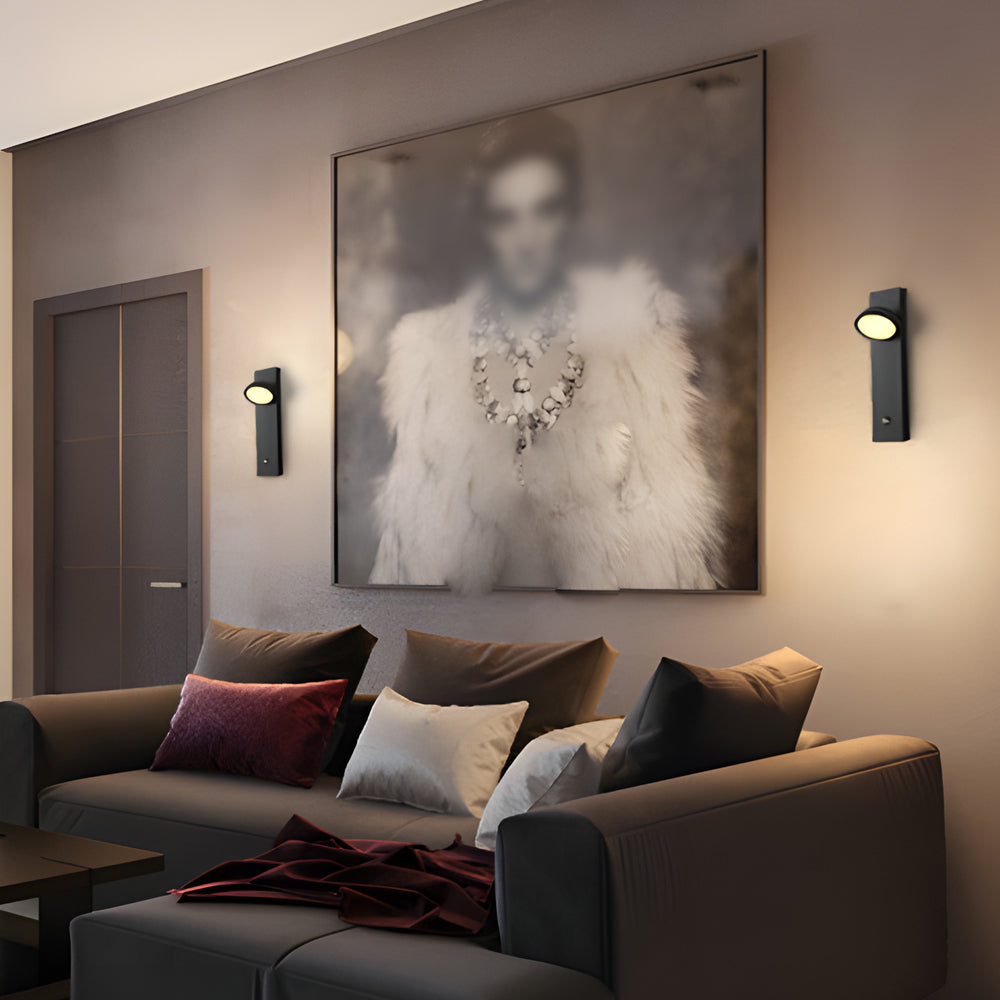 Rotatable Head Modern Spotlight Wall Lamp, Touch Control - Lighting > Wall Lights > Wall sconces - DINIBLO 