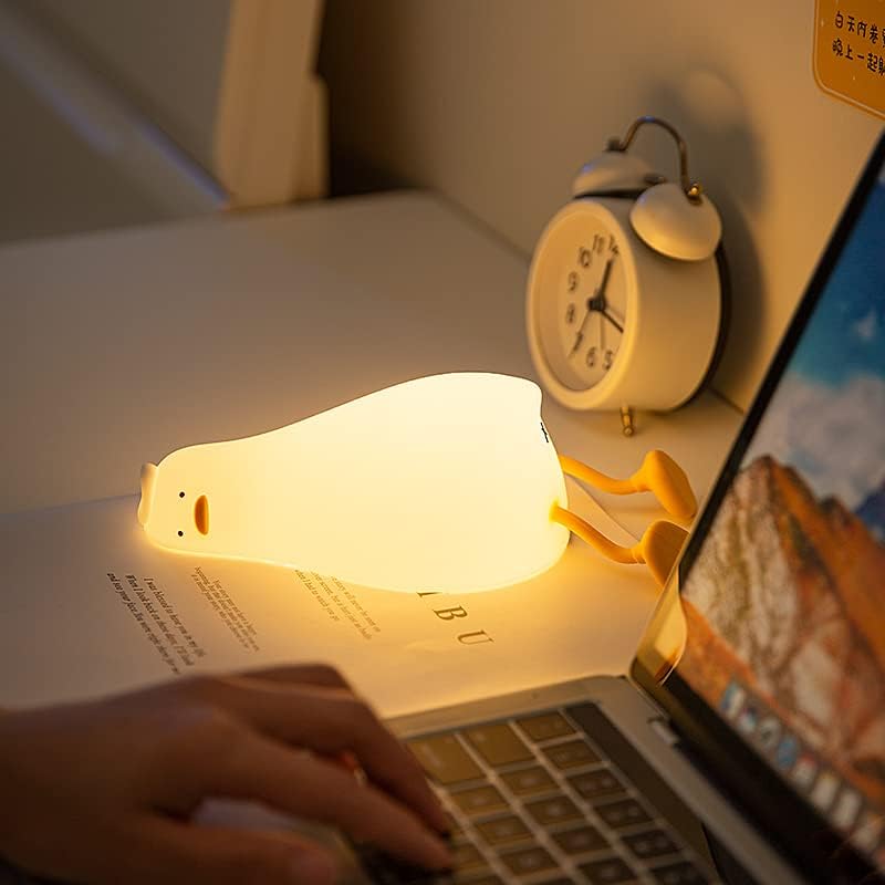 Lazy Lying Duck Night Light - Lamps - DINIBLO 