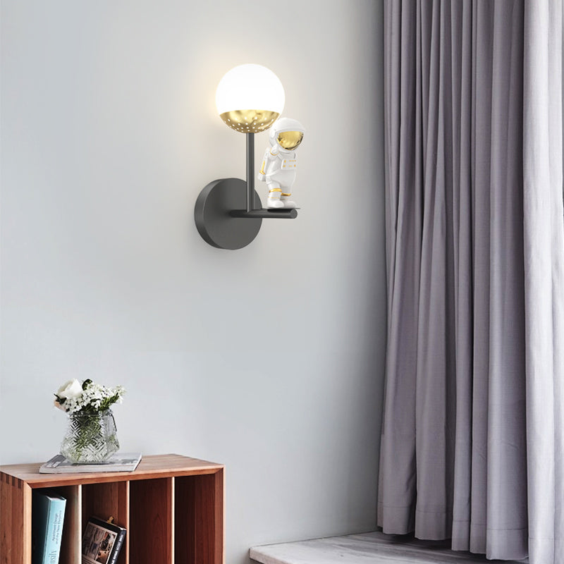 Moon Astronaut Decor Three Step Dimming Modern LED Wall Lights Fixture - Lighting > Wall Lights > Wall sconces - DINIBLO 