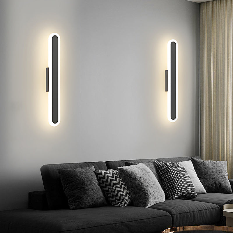 Long Strip Minimalist LED 3 Step Dimming Modern Indoor Wall Lights Fixture - Lighting > Wall Lights > LED Wall Lights - DINIBLO 