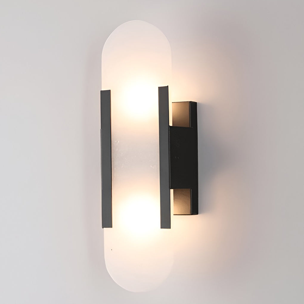 Electroplated Metal G4 LED Up and Down Lights Modern Wall Sconces Lighting - Lighting > Wall Lights > Wall sconces - DINIBLO 