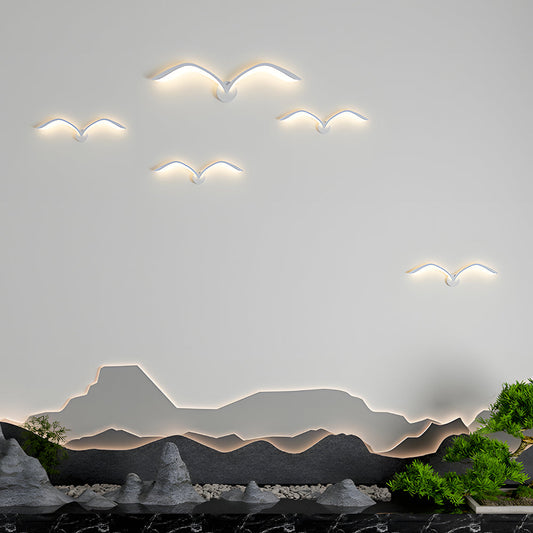 Modern Seagull LED Wall Sconce - Nordic Acrylic Wing Design - Lighting > Wall Lights > Wall sconces - DINIBLO 