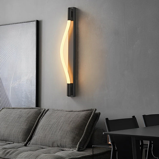 Minimalist Handwoven Ropes Flexible LED Metal Black Modern Wall Lamp - Lighting > Wall Lights > LED Wall Lights - DINIBLO 