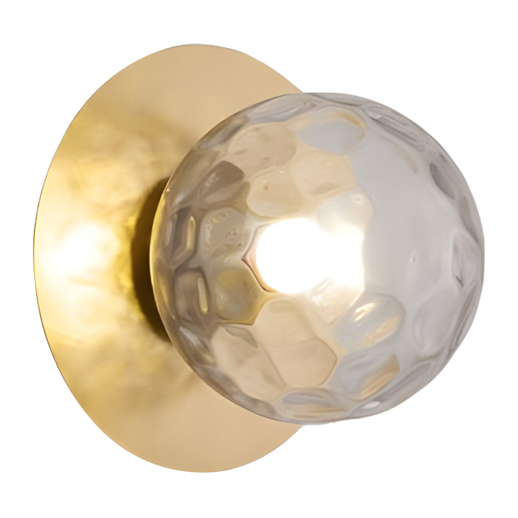 Round Glass Ball 12W LED Modern Wall Lamp Wall Sconce Lighting - Lighting > Wall Lights > Wall sconces - DINIBLO 