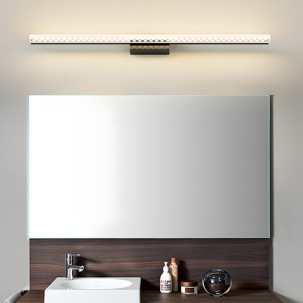 15.7''/23.6'' L Strip 3 Step Dimming LED Vanity Lights with Acrylic Shade - Lighting > Wall Lights > Bathroom Vanity Lighting - DINIBLO 