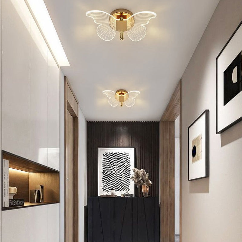 Butterflies Luxury Creative Three Step Dimming Modern LED Wall Lights Fixture - Lighting > Wall Lights > Wall sconces - DINIBLO 