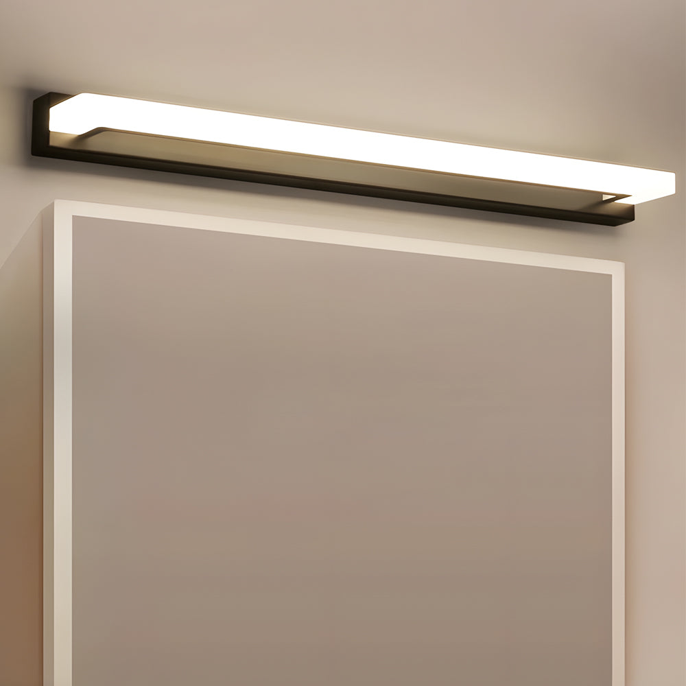 15.74'' Linear LED Vanity Light - Modern Black Bathroom Lighting Fixture - Lighting > Wall Lights > Bathroom Vanity Lighting - DINIBLO 