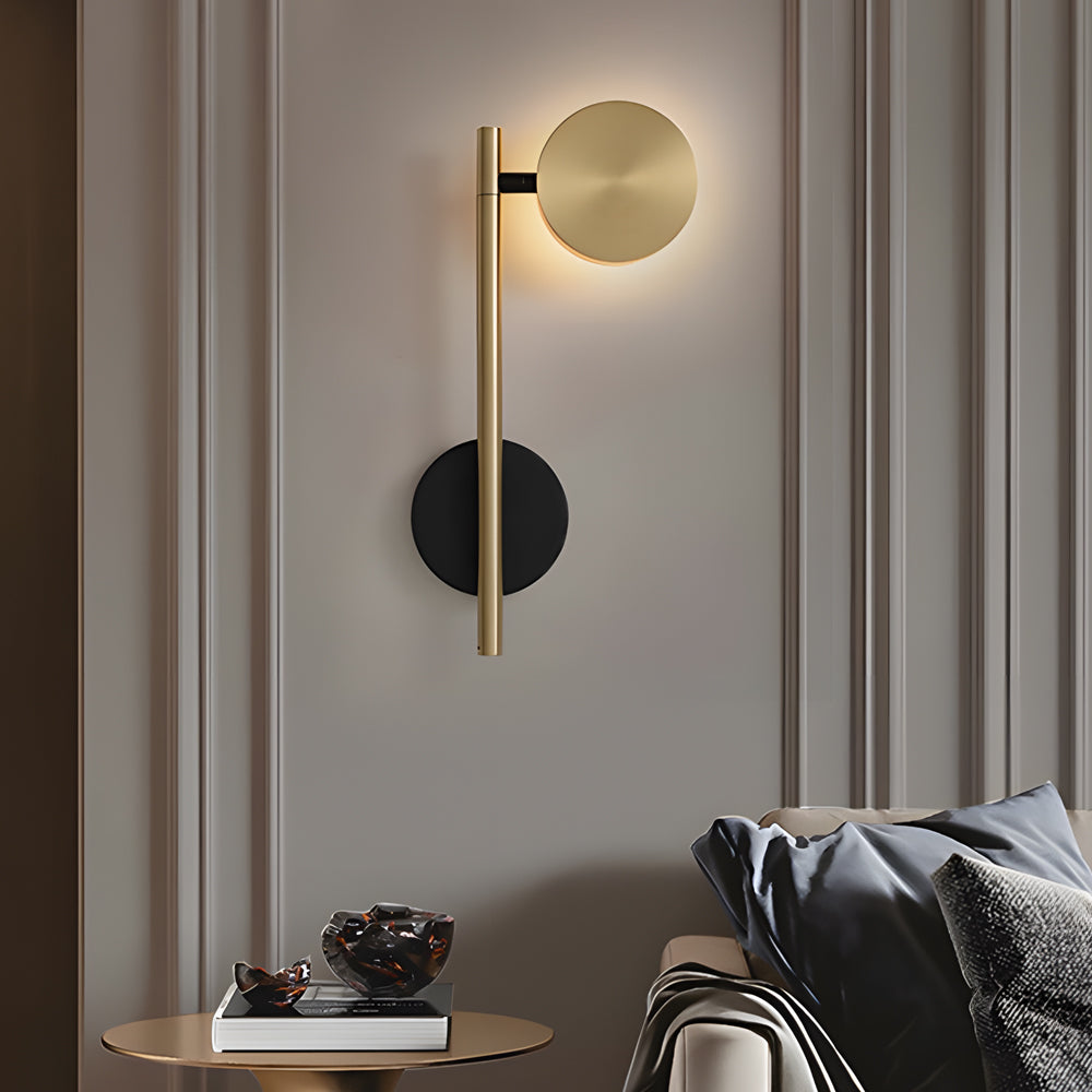 Simple Adjustable Round LED Luxury Aluminum Nordic Wall Light Fixture - Lighting > Wall Lights > Wall sconces - DINIBLO 