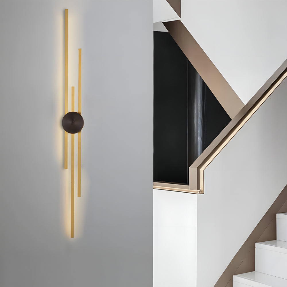 Modern Linear Wall Lamp Minimalist 2 Color Metal Wall Light - Lighting > Wall Lights > LED Wall Lights - DINIBLO 