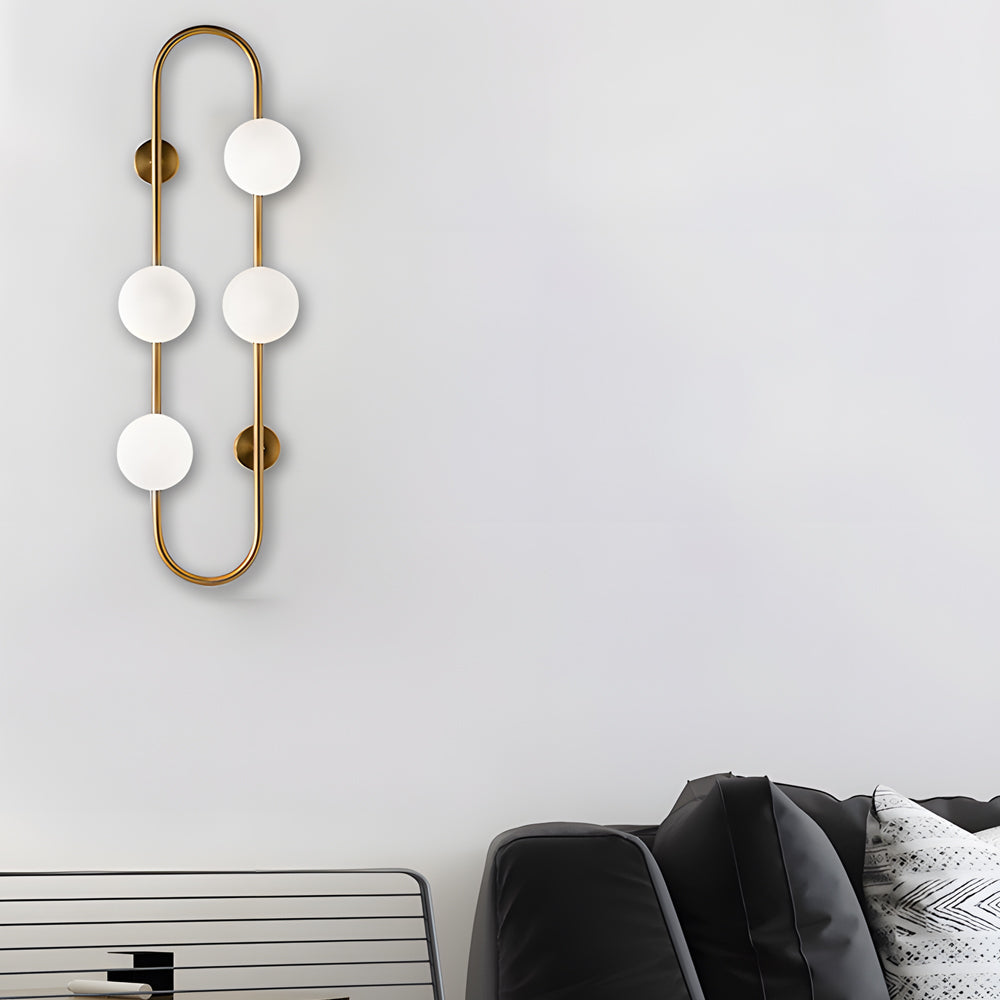 Creative 4 Glass Ball Bubbles LED Post-Modern Decorative Wall Sconces Lighting - Lighting > Wall Lights > Wall sconces - DINIBLO 