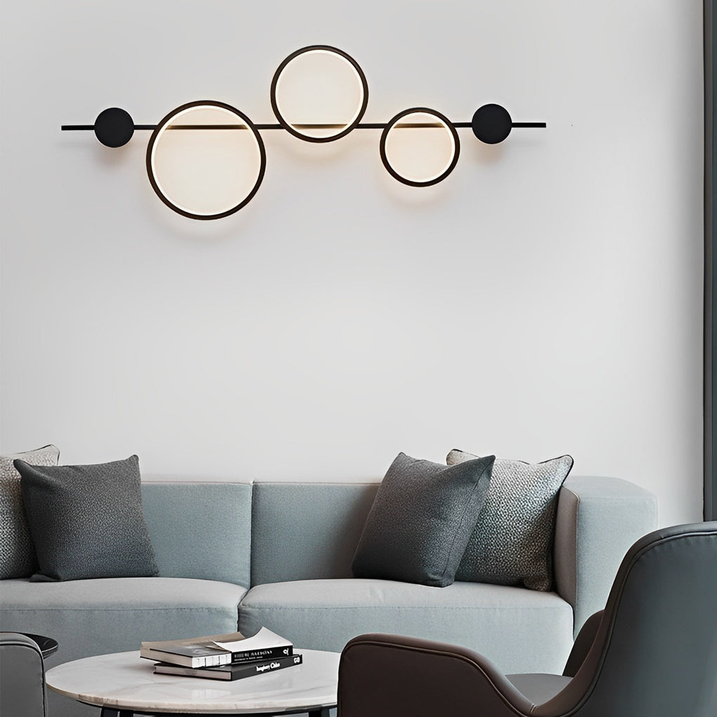 Circles Strips Creative LED Modern Decorative Wall Sconces Lighting - Lighting > Wall Lights > Wall sconces - DINIBLO 