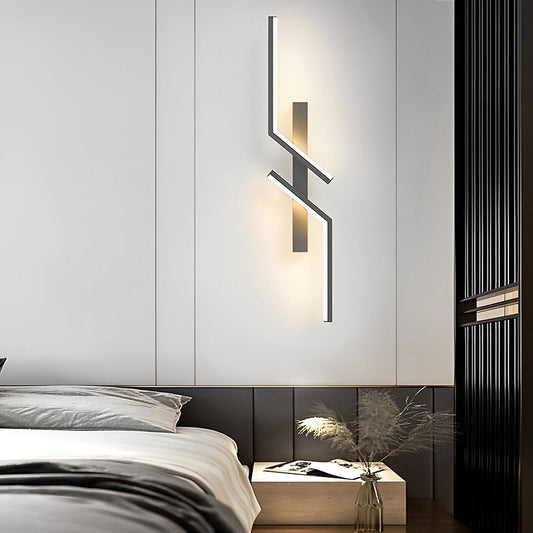 Irregular Symmetrical L Shape Creative LED Minimalist Wall Lamp Sconces Lighting - Lighting > Wall Lights > LED Wall Lights - DINIBLO 