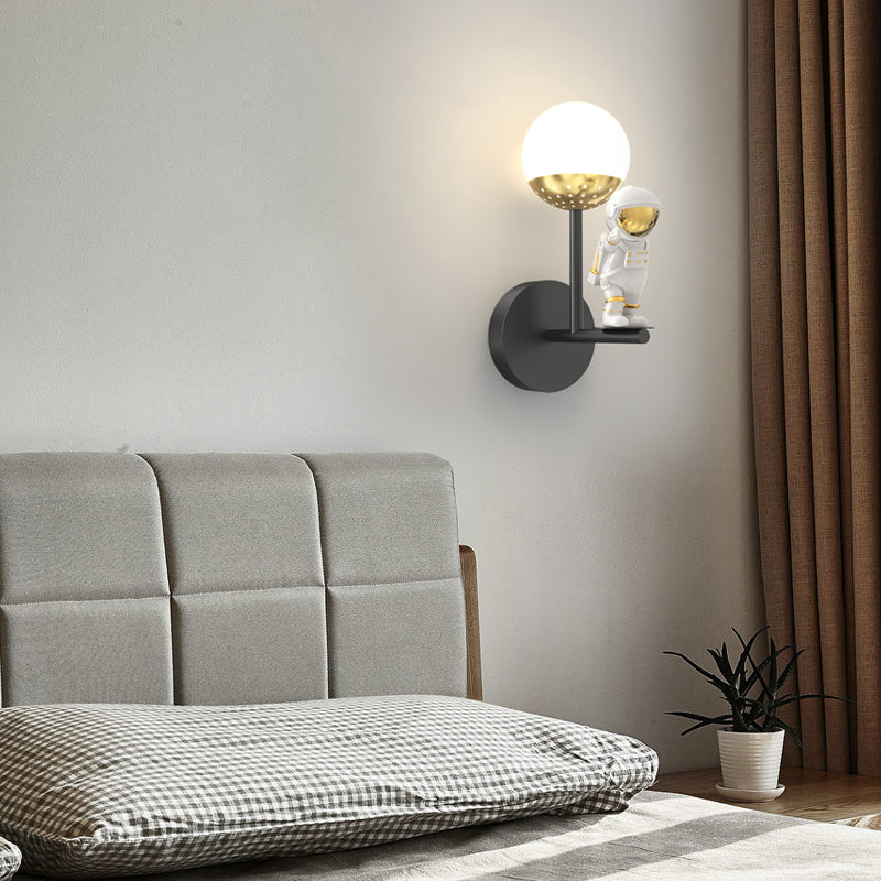 Moon Astronaut Decor Three Step Dimming Modern LED Wall Lights Fixture - Lighting > Wall Lights > Wall sconces - DINIBLO 