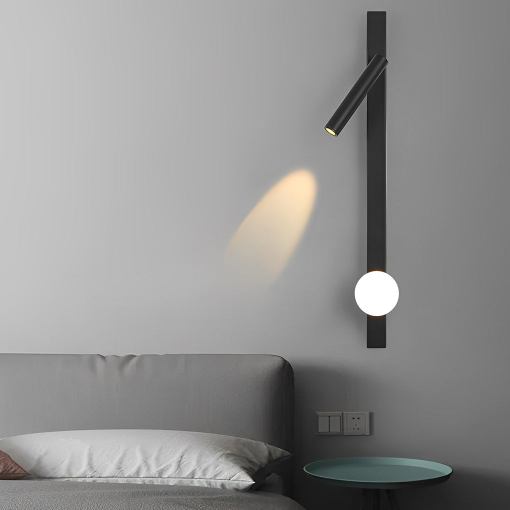 Adjustable Minimalist Creative Electroplated Metal Black Wall Sconces - Lighting > Wall Lights > LED Wall Lights - DINIBLO 