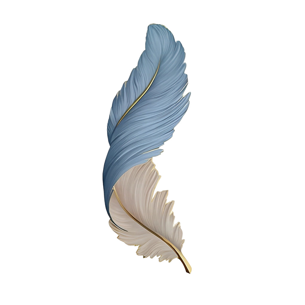 Luxury Creative Feathers USB DC5V Remote Control LED Modern Wall Lights - Lighting > Wall Lights > Wall sconces - DINIBLO 