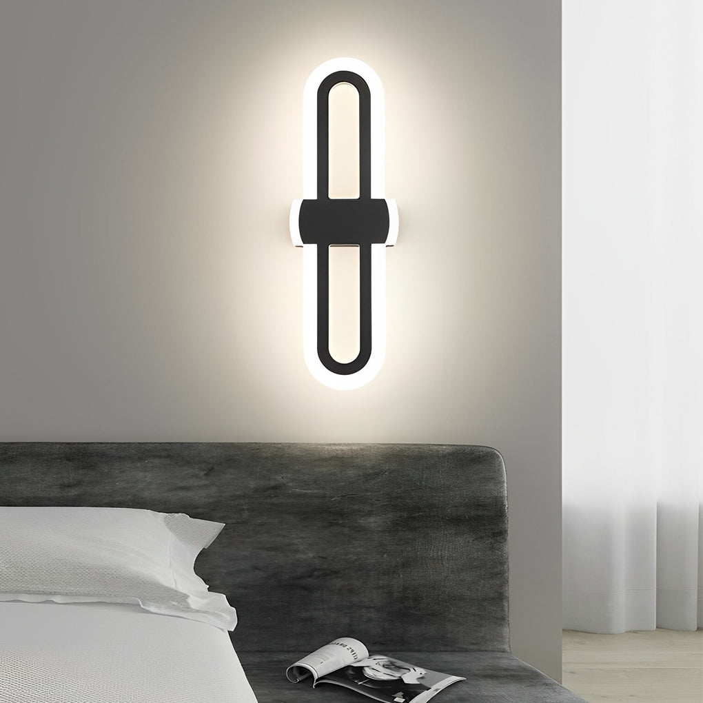 Rounded Rectangular Creative LED Modern Wall Lamp Wall Sconces Lighting - Lighting > Wall Lights > Wall sconces - DINIBLO 