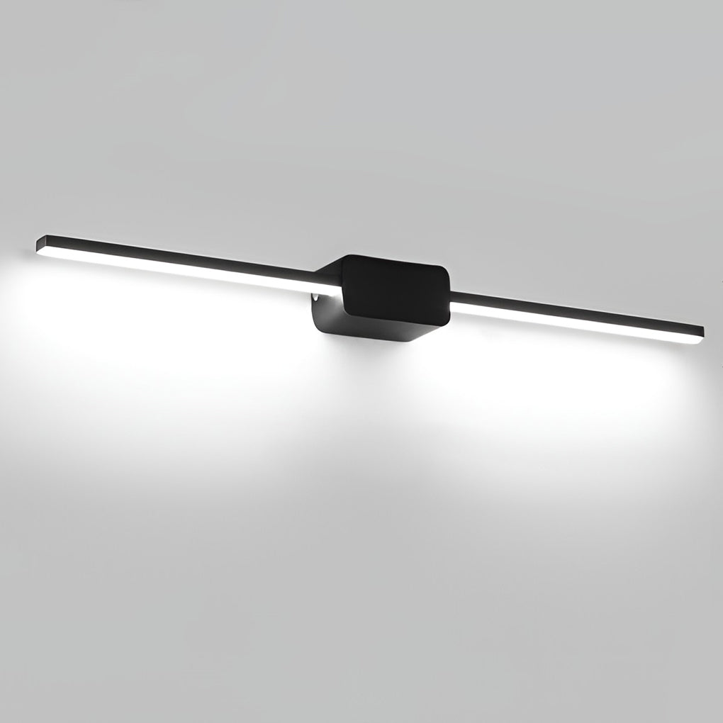 White/Black Modern 1-Light Linear Vanity Light LED Bath Bar - Lighting > Wall Lights > Bathroom Vanity Lighting - DINIBLO 