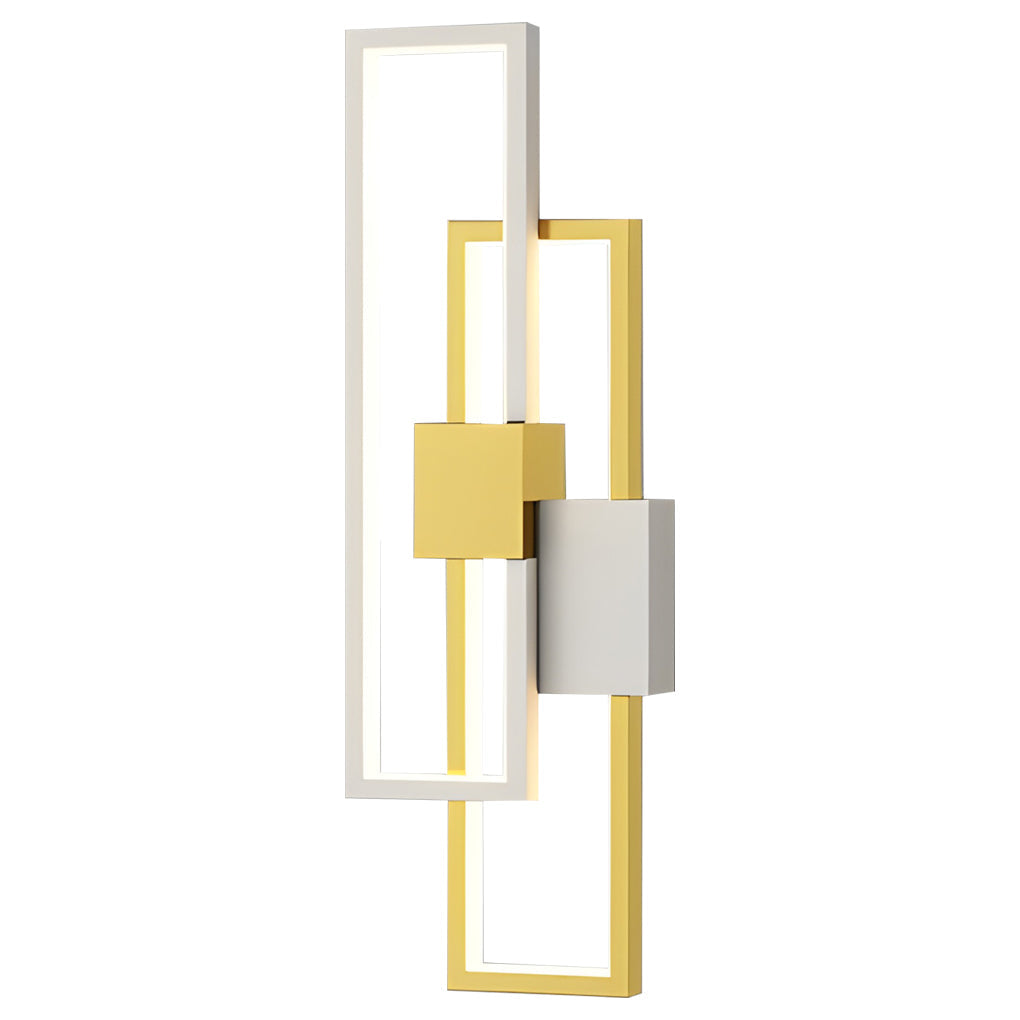 Rectangular Three-color Light LED Nordic Wall Light Fixture Wall Lamp - Lighting > Wall Lights > Wall sconces - DINIBLO 