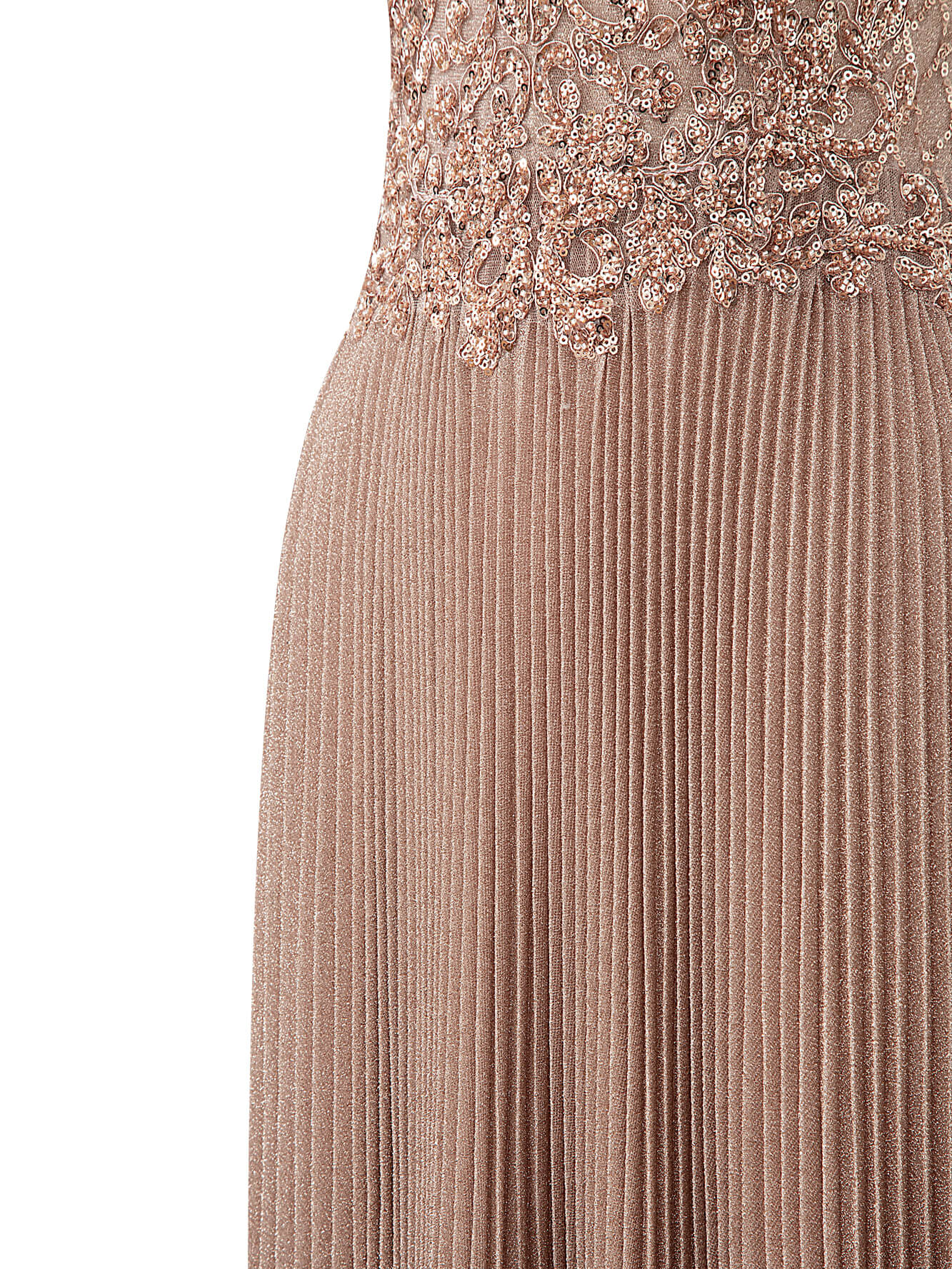 Elizabeth Rose Pink | A-line Floor Length Glitter Jersey Prom Dress with Appliques and Sequins - Prom Dresses - DINIBLO 