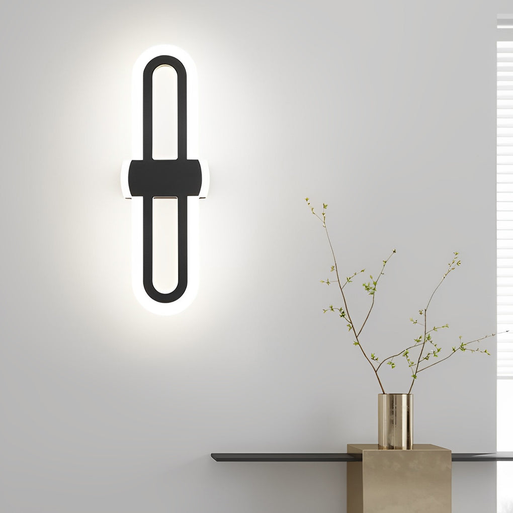 Rounded Rectangular Creative LED Modern Wall Lamp Wall Sconces Lighting - Lighting > Wall Lights > Wall sconces - DINIBLO 