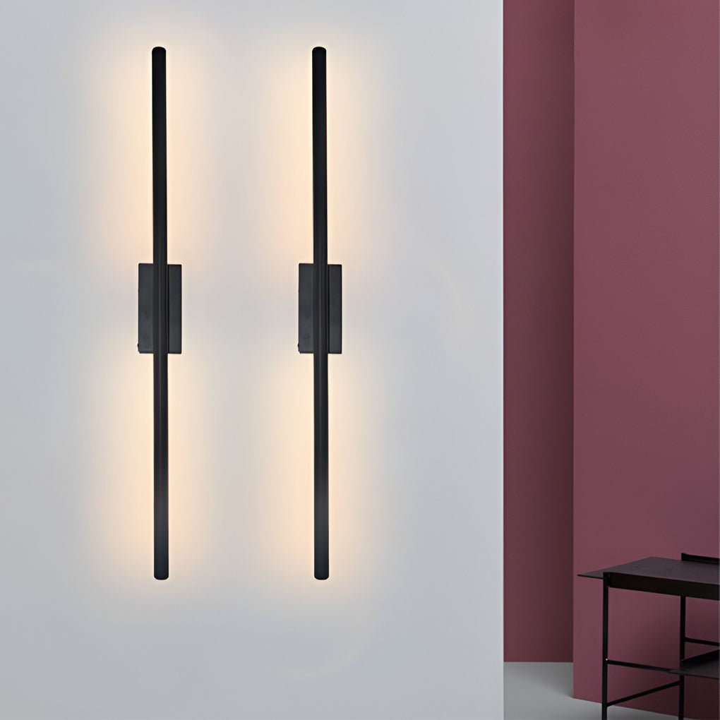 Electroplated Metal Strip LED Modern Wall Sconce Lighting Wall Lamp - Lighting > Wall Lights > LED Wall Lights - DINIBLO 