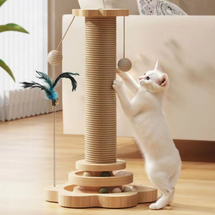 Sisal Cat Scratching Post Cat Toys - Cat Toys - DINIBLO 