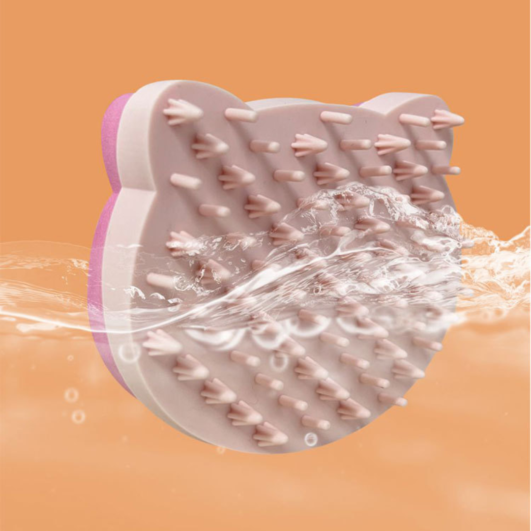 Multi Functional Pet Grooming Silicone Hair Removal Brush - Pet Combs & Brushes - DINIBLO 