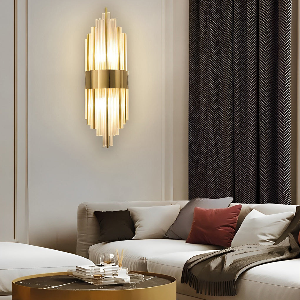 Simple Luxury Three Step Dimming LED Post-Modern Crystal Wall Lights Fixture - Lighting > Wall Lights > Wall sconces - DINIBLO 