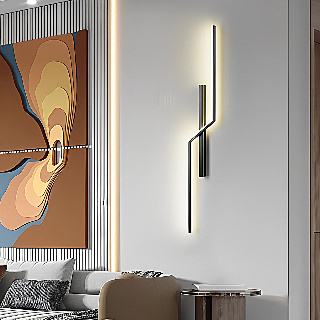 Lines Creative LED Modern Minimalist Wall Lamp Decorative Wall Sconces Lighting - Lighting > Wall Lights > LED Wall Lights - DINIBLO 