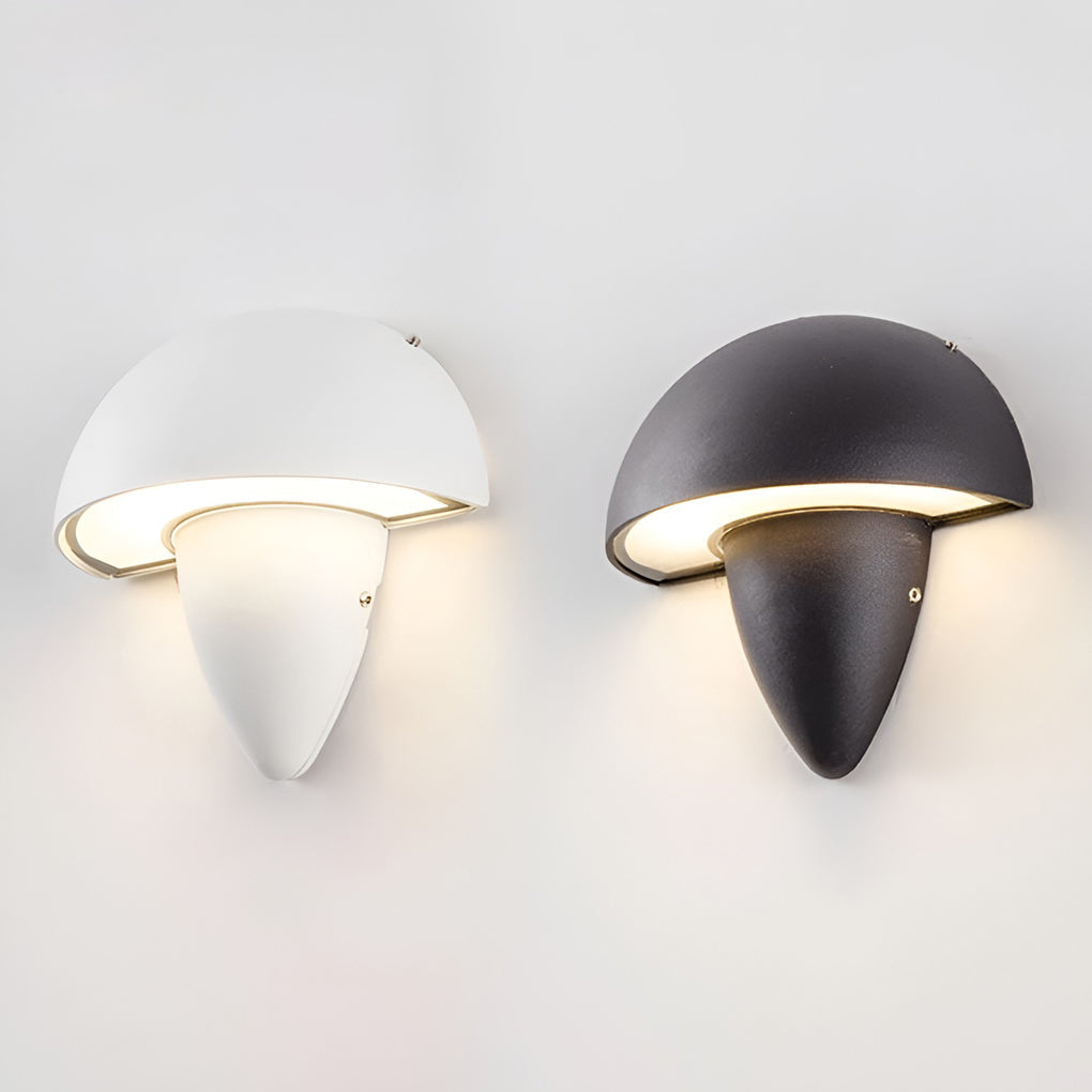 Mushroom Shaped Waterproof LED Modern Outdoor Wall Lamp Wall Lights Fixture - Lighting > Wall Lights > Wall sconces - DINIBLO 