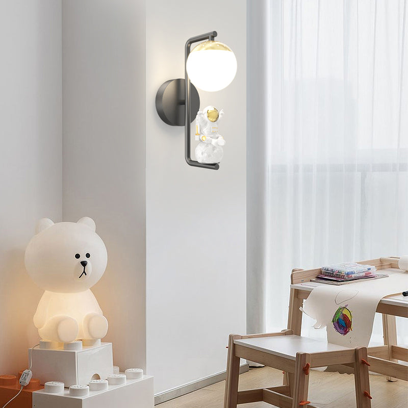 Cartoon Astronaut Decor Three Step Dimming Modern LED Wall Lights Fixture - Lighting > Wall Lights > Wall sconces - DINIBLO 