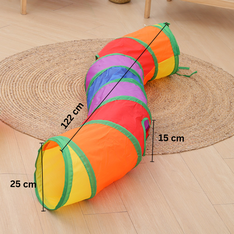 Foldable Cat Tunnel Toys For Indoor Cats - Cat Toys - DINIBLO 