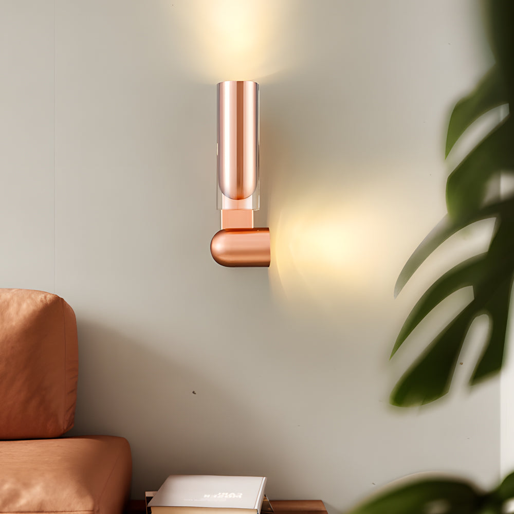 Simple Iron Cylinder Adjustable up and down Lighting Modern Wall Lamp - Lighting > Wall Lights > Wall sconces - DINIBLO 