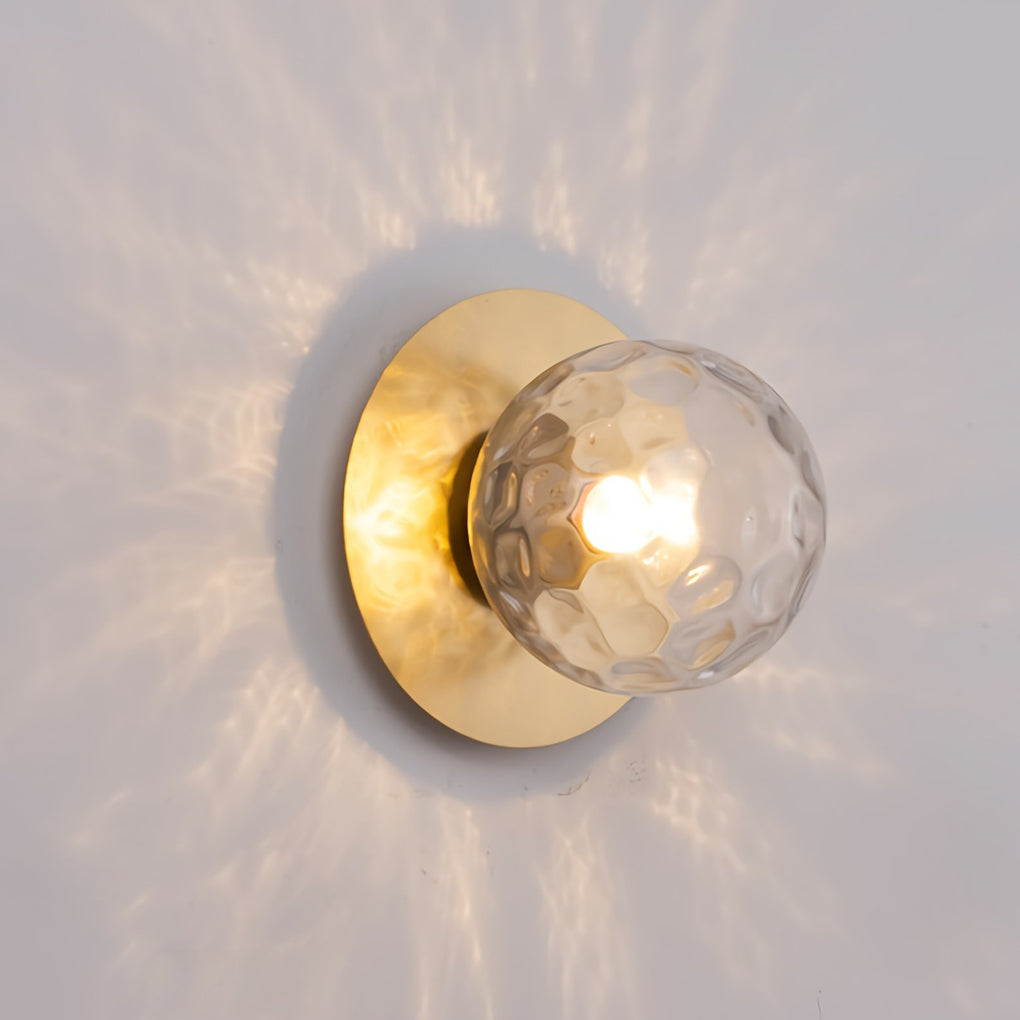 Round Glass Ball 12W LED Modern Wall Lamp Wall Sconce Lighting - Lighting > Wall Lights > Wall sconces - DINIBLO 