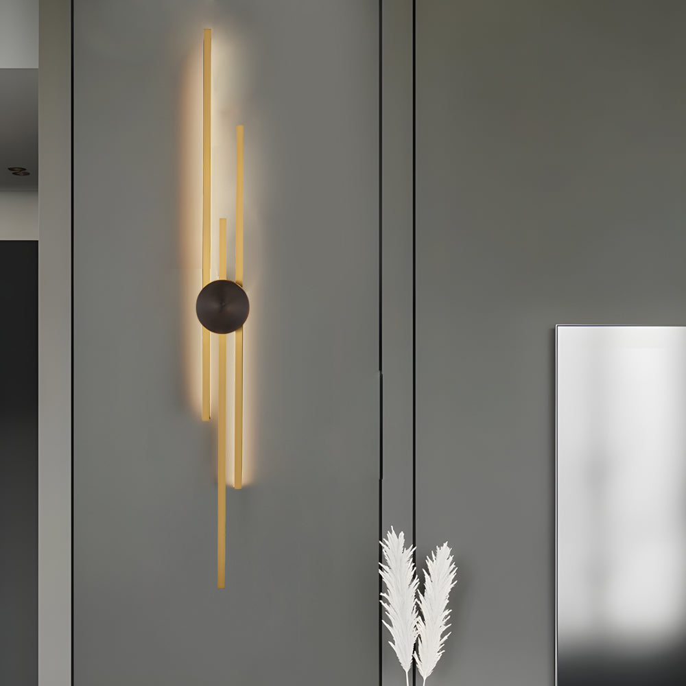 Modern Linear Wall Lamp Minimalist 2 Color Metal Wall Light - Lighting > Wall Lights > LED Wall Lights - DINIBLO 